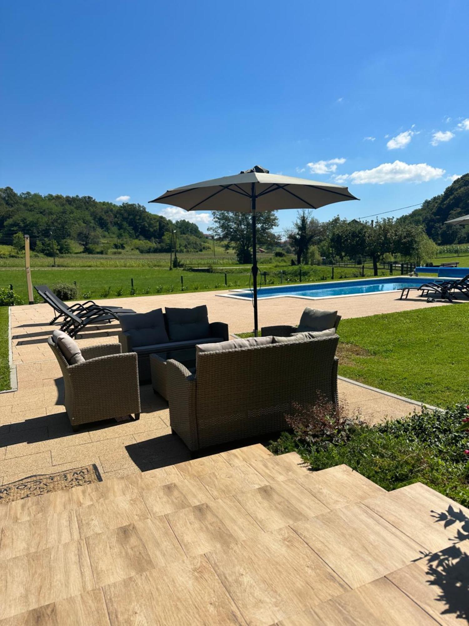 Ruralna Kuca 'Villa Zagorka' Za Odmor Sa Bazenom I Bocalistem Donja Pacetina Exteriér fotografie