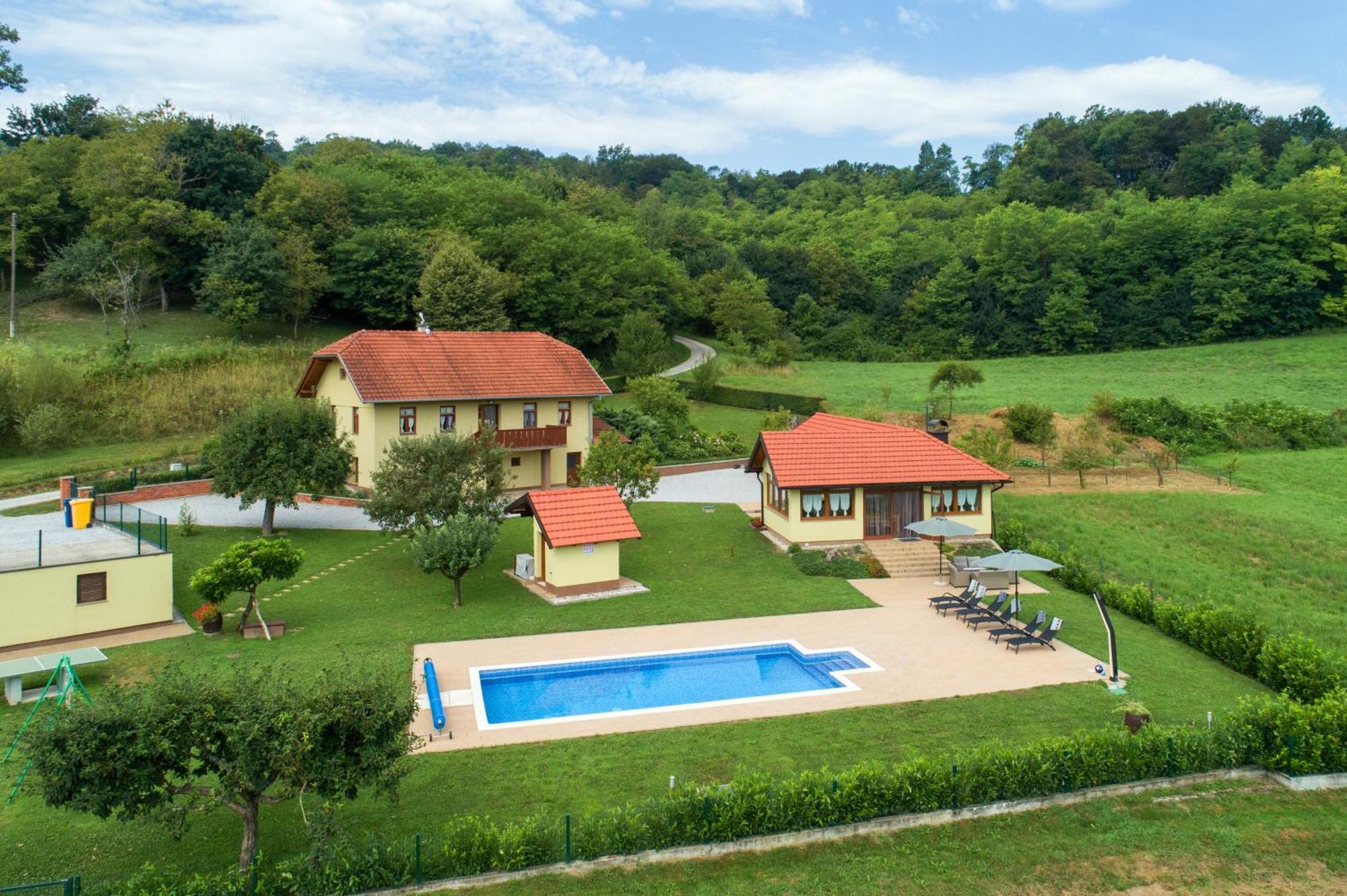 Ruralna Kuca 'Villa Zagorka' Za Odmor Sa Bazenom I Bocalistem Donja Pacetina Exteriér fotografie